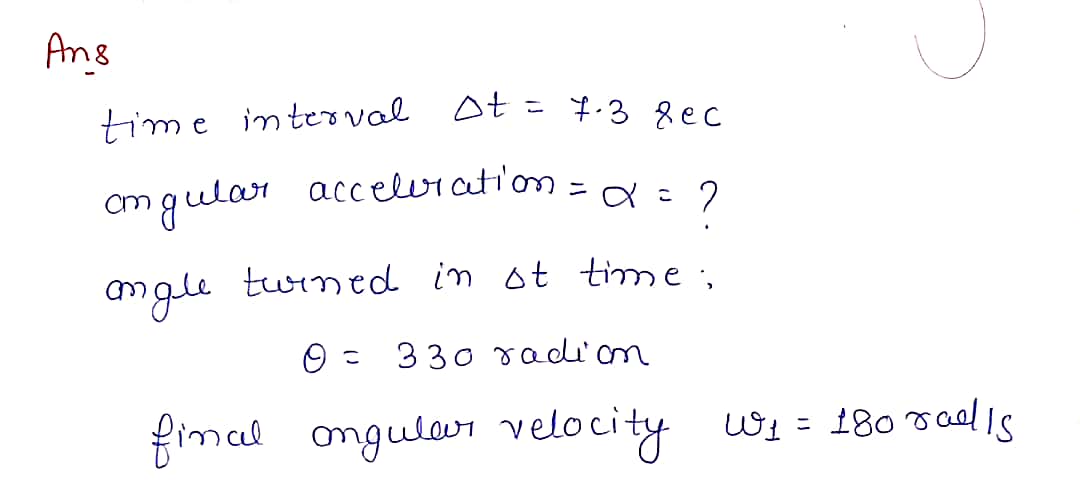 Physics homework question answer, step 1, image 1